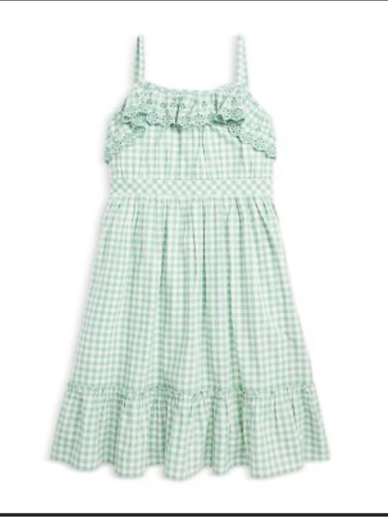 Ralph Lauren Other - Ralph Lauren girls Mint checkered dress - size
10